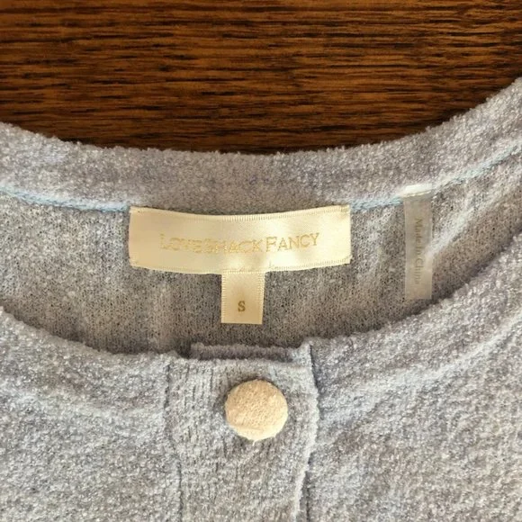 LoveShackFancy Aidyn Cropped Cardigan  -  Size Small - Picture 4 of 12